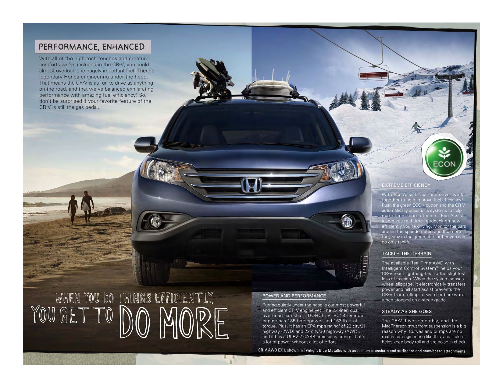 2013 Honda CR-V Brochure Page 1